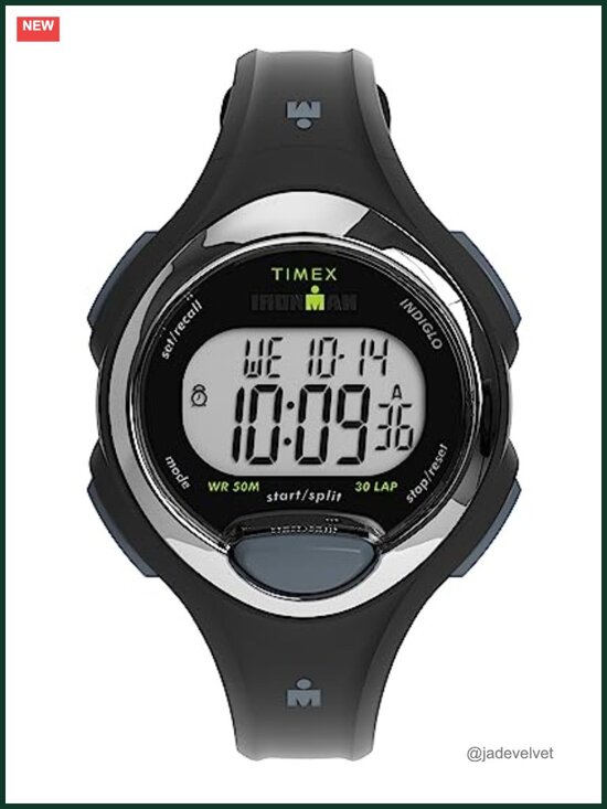 Timex Ironman Triathlon E30 34mm Digital Watch Water Resistant 50m main image 4